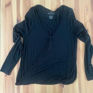 American Eagle Black Long Sleeve